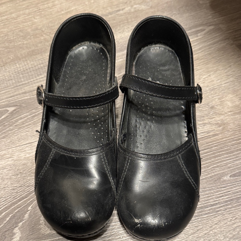 Dansko Classic Black Mary Jane Shoes